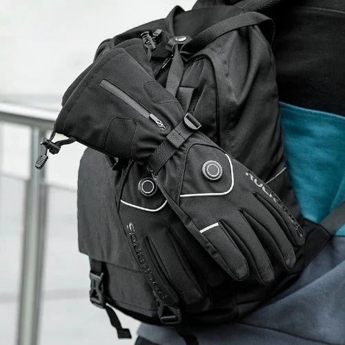 Gants chauffants moto confort léger