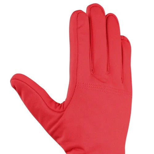 Gants chauffants fins rouges