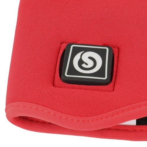 Gants chauffants fins rouges