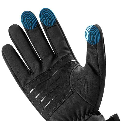 Gants chauffants fins avec grip