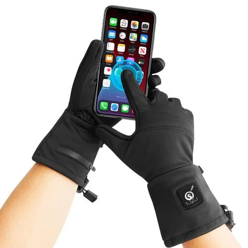 Gants chauffants fins avec grip