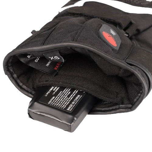 Gants chauffants moto renforcés