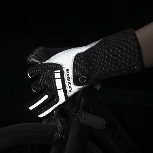 Gants chauffants réfléchissants
