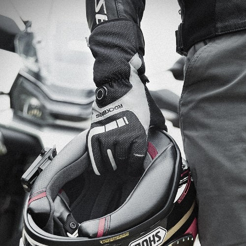 Gants chauffants réfléchissants