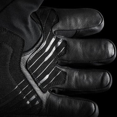 Gants chauffants moto manchette longue