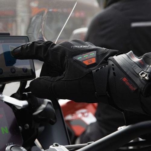 Gants chauffants noirs Maxgear