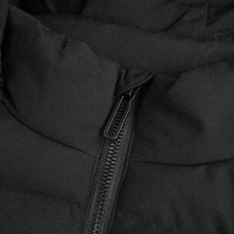 Gilet chauffant capuche noir