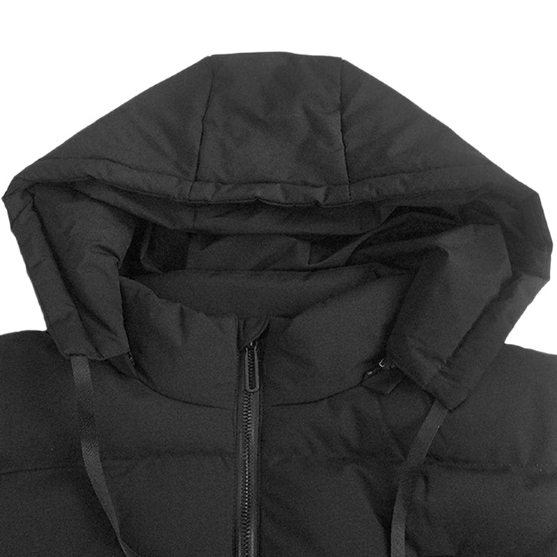 Gilet chauffant capuche noir