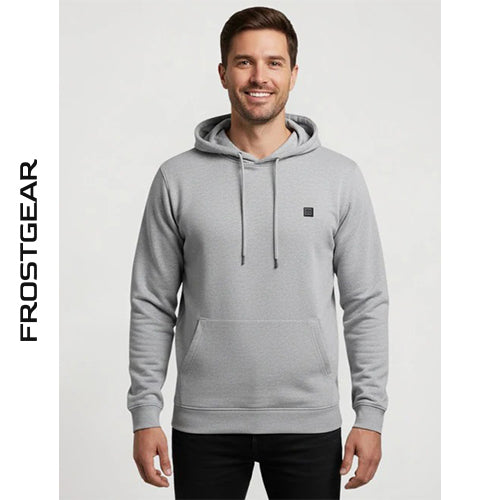 Pull chauffant gris
