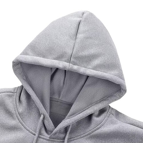 Pull chauffant gris