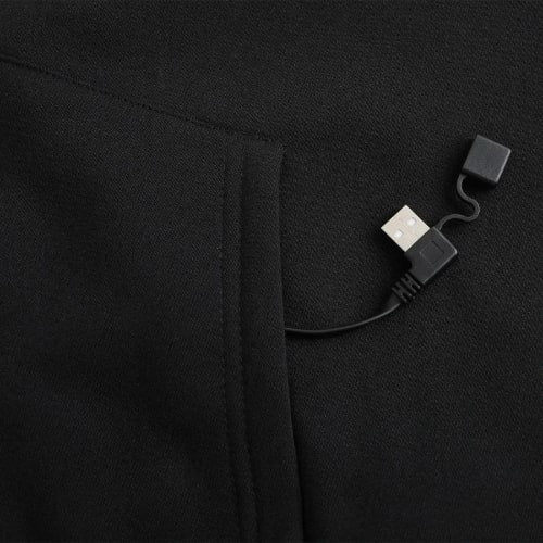 Pull chauffant noir