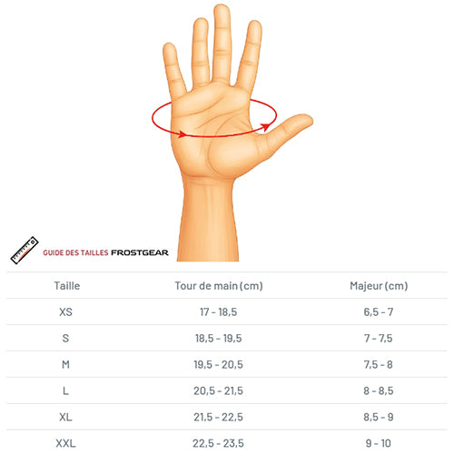 Sous-gants chauffants fins