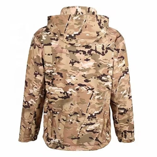 Veste chauffante camouflage