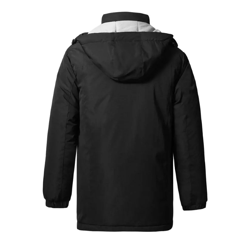 Veste chauffante parka noire