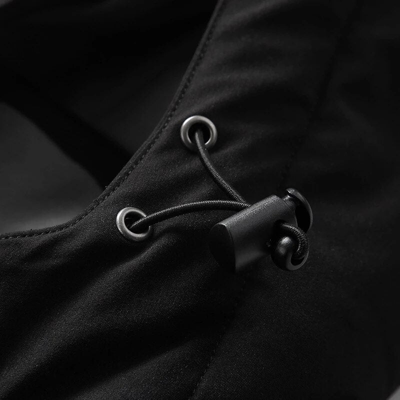 Veste chauffante parka noire