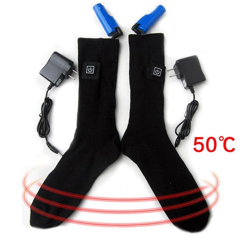 Chaussettes chauffantes thermiques
