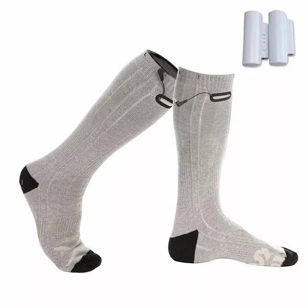 Chaussettes chauffantes avec batterie