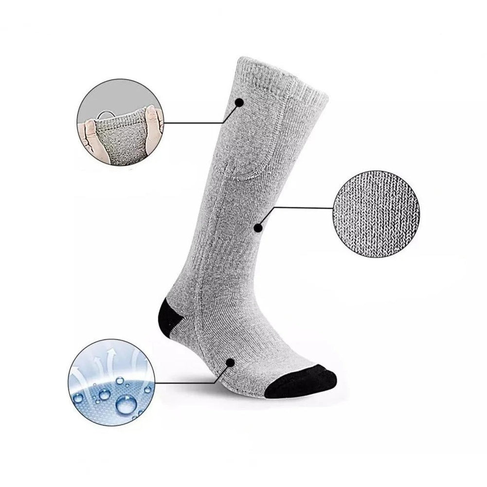 Chaussettes chauffantes de nuit