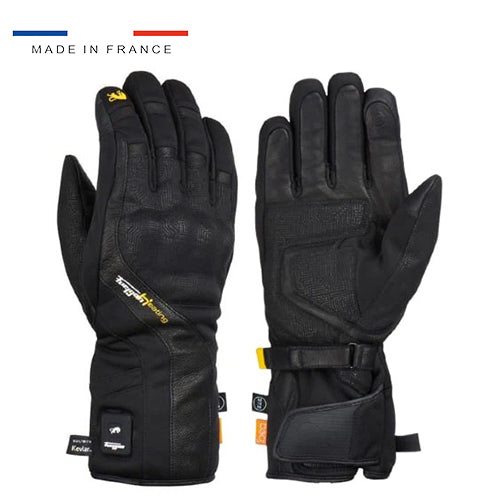 Gants chauffants moto kevlar