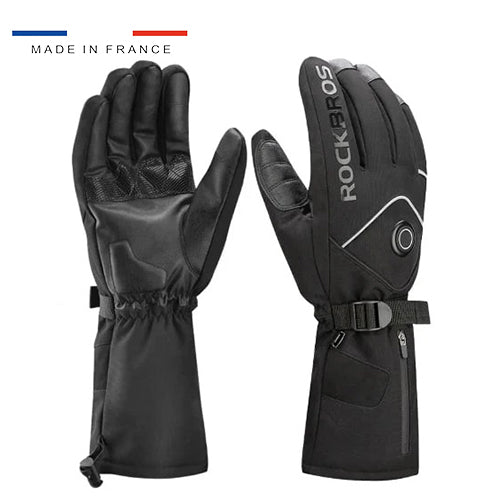 Gants chauffants moto confort léger