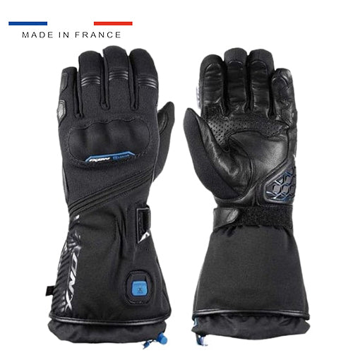 Gants chauffants moto femme