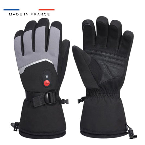 Gants chauffants ski doux