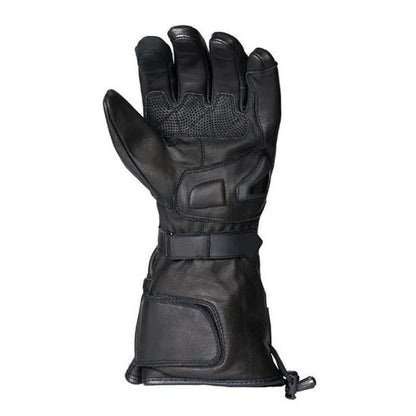 Gants chauffants moto 100% cuir