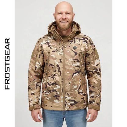 Veste chauffante camouflage