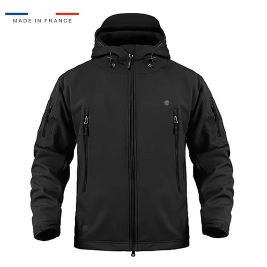 Veste chauffante isolante noire