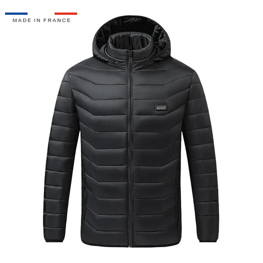 Veste chauffante noire