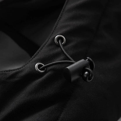 Veste chauffante parka noire