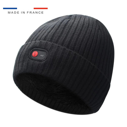 Bonnet chauffant usb noir