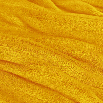 Couverture chauffante en polaire et sherpa